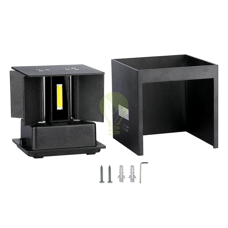 6x SMART Cube Wandleuchte | Dimmbar | Zigbee | Schwarz | Farbtemperatur einstellbar | Hue-kompatibel
