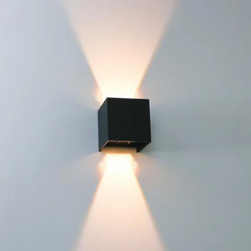 6x SMART Cube Wandleuchte | Dimmbar | Zigbee | Schwarz | Farbtemperatur einstellbar | Hue-kompatibel