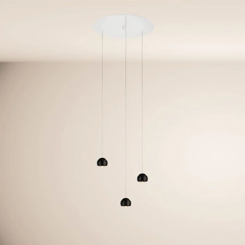 s.luce Beam LED Pendelleuchte 3- oder 5-flammig Modular Baldachin