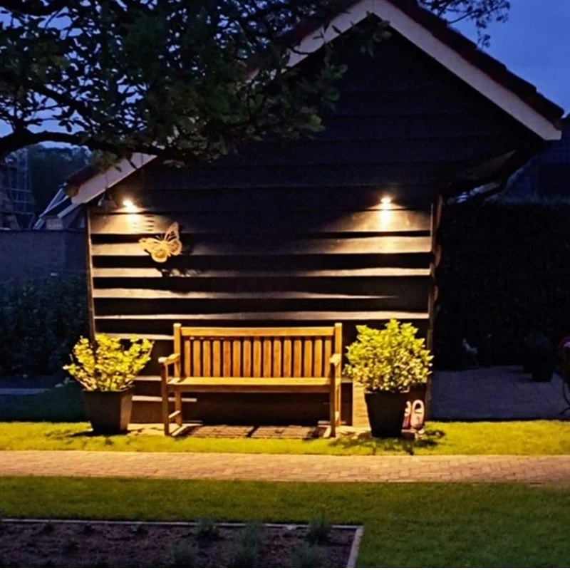 Philips LED-Wandleuchte | Außenleuchte | Sacramento | Inkl. Philips Leuchtmittel | Schwarz