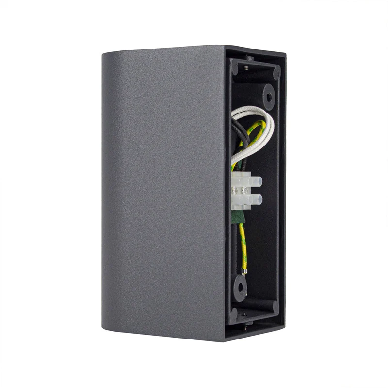 Intelligente LED-Wandleuchte | Tuya / WLAN | Santa Barbara | Inkl. 2 Leuchtmittel | Anthrazit