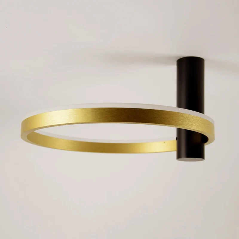 s.luce Ring Air LED Wand- & Deckenleuchte Ø 40cm rund indirekt
