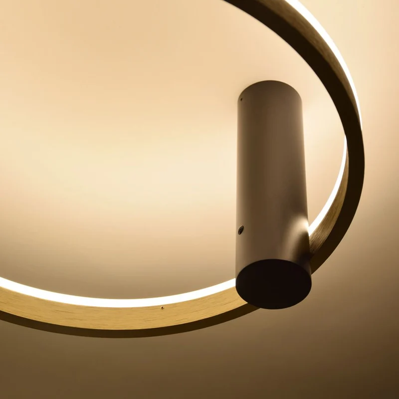 s.luce Ring Air LED Wand- & Deckenleuchte Ø 40cm rund indirekt