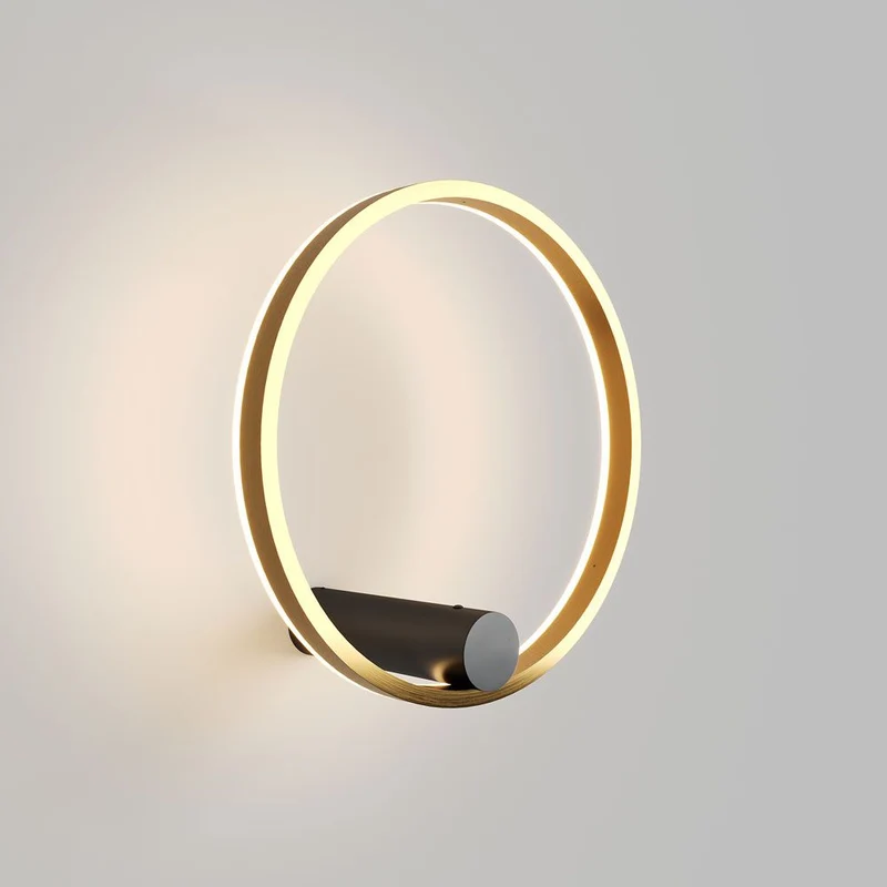 s.luce Ring Air LED Wand- & Deckenleuchte Ø 40cm rund indirekt