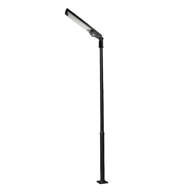 Solar-Lichtmast | 600 cm | Solarbetrieben | Bewegungsmelder | 6000 K – Tageslichtweiß