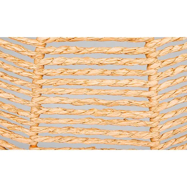 Hanglamp Rotan | Ø45 cm | E27 | Naturel + Zwart | Eettafel | Tutti