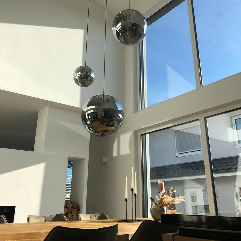 s.luce Orb XL Galerieleuchte 8-flammig mit Modular Baldachin