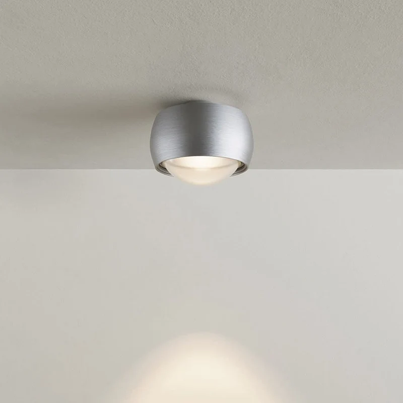 s.luce Beam LED Deckenleuchte mit Linse Aufbauspot Ø 8cm