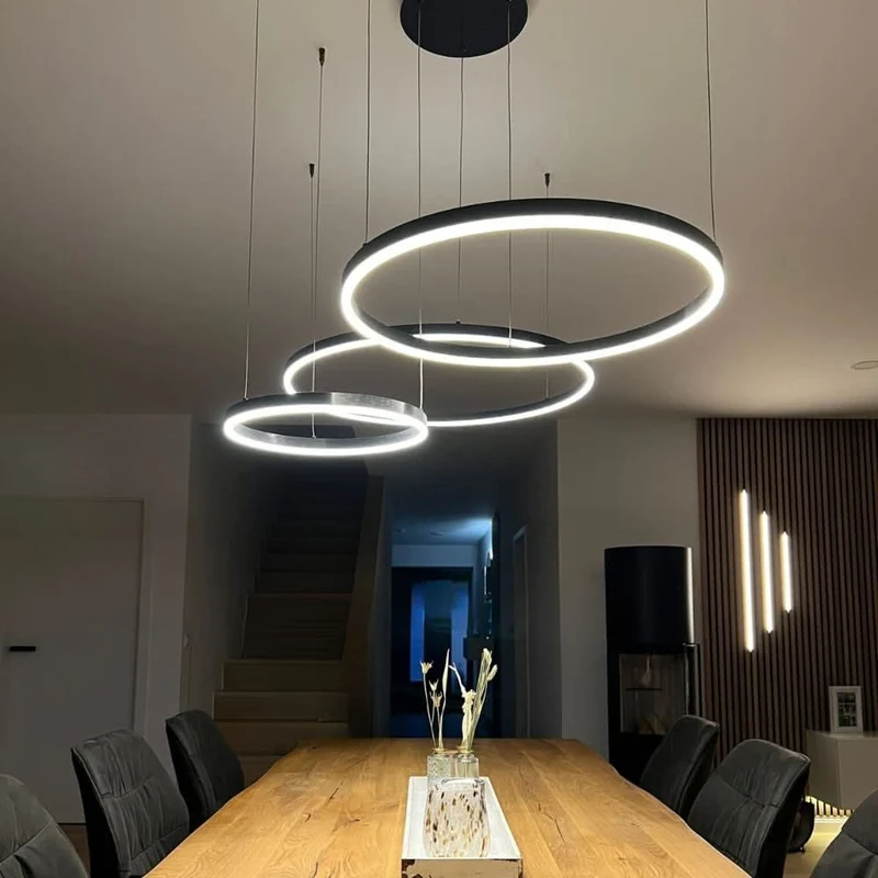 s.luce LED Ring Hängelampe Ø 80cm