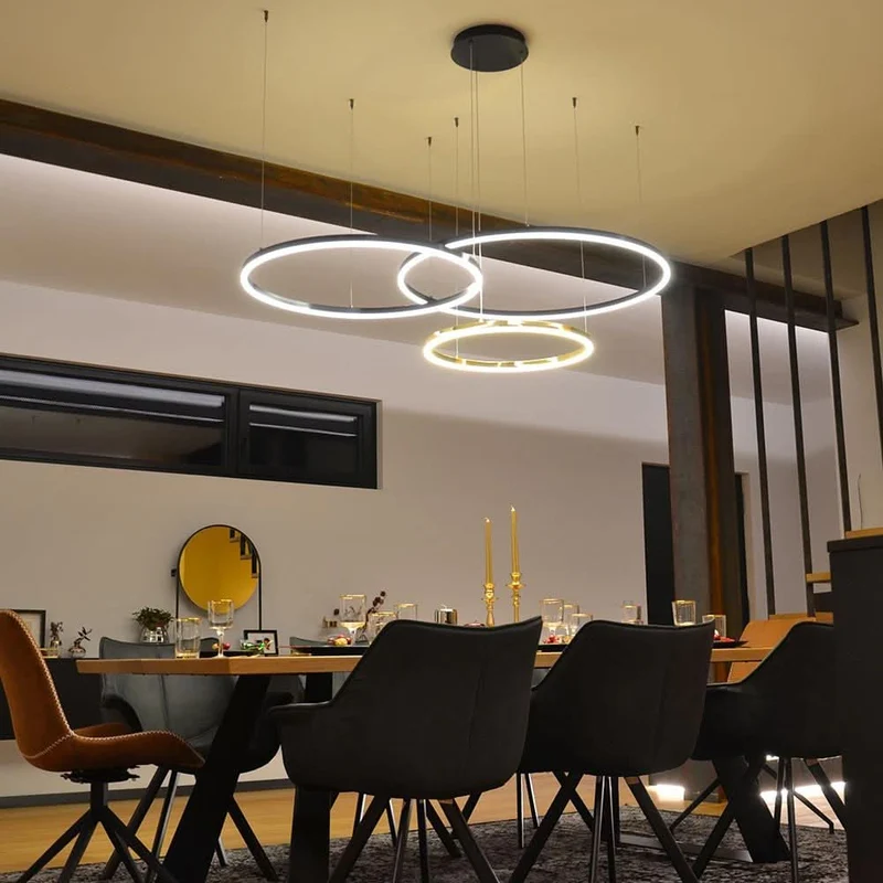 s.luce LED Ring Hängeleuchte Ø 60cm