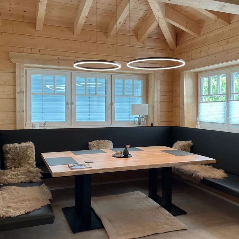 s.luce LED Ring Hängeleuchte Ø 60cm