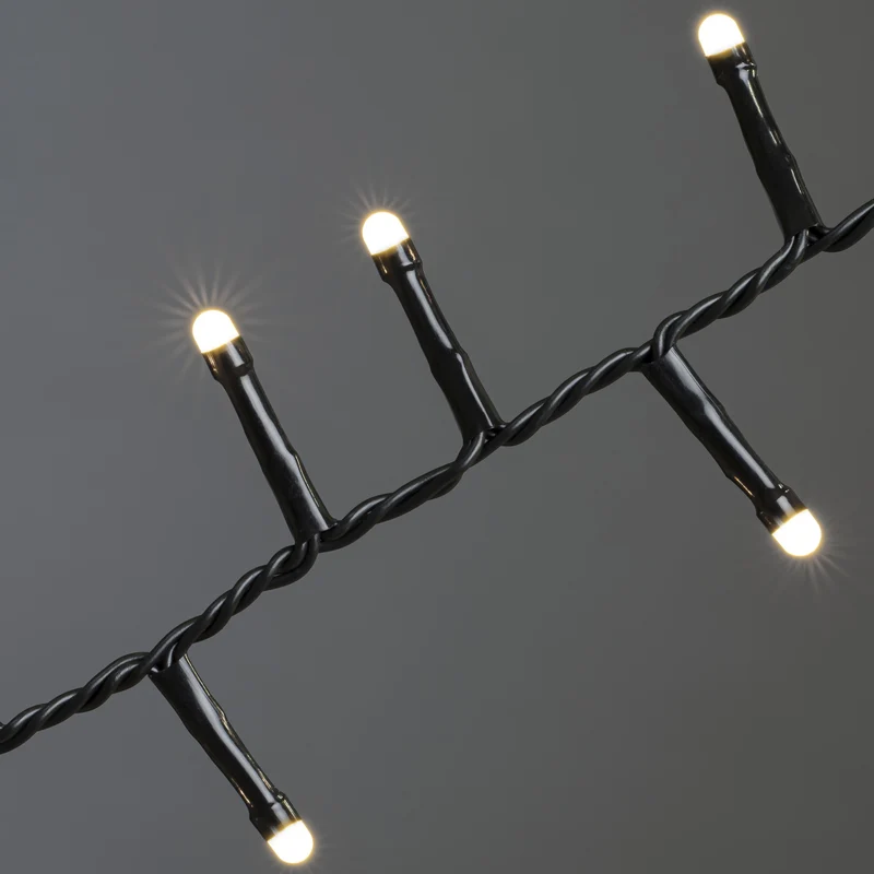 Konstsmide LED-Büschellichterkette, gefrostet, 30V Innentrafo