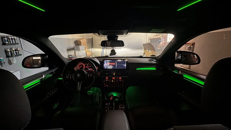Ambientebeleuchtung für BMW X4 (F26) (iDrive-Steuerung) inkl. Einbau (Nachrüstung) V1