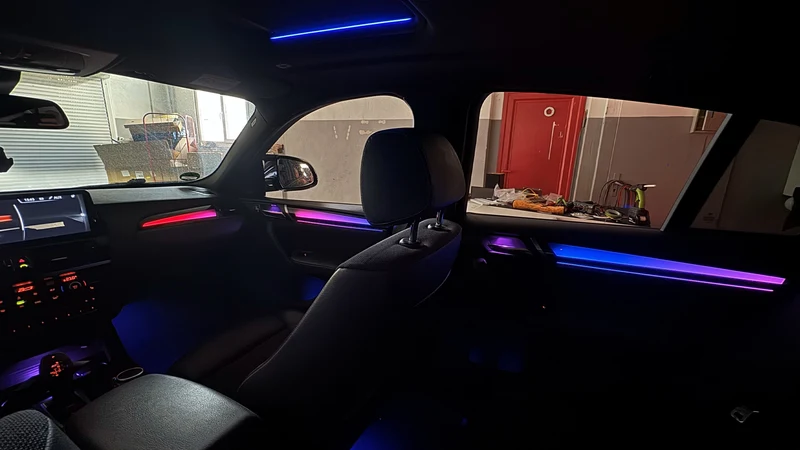 Ambientebeleuchtung für BMW X4 (F26) (iDrive-Steuerung) inkl. Einbau (Nachrüstung) V1