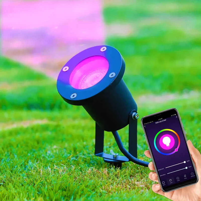 .LED Smart Ground - Spike Spot | GU10 | Samara | Hue-kompatibel | inkl. Zigbee-Spot