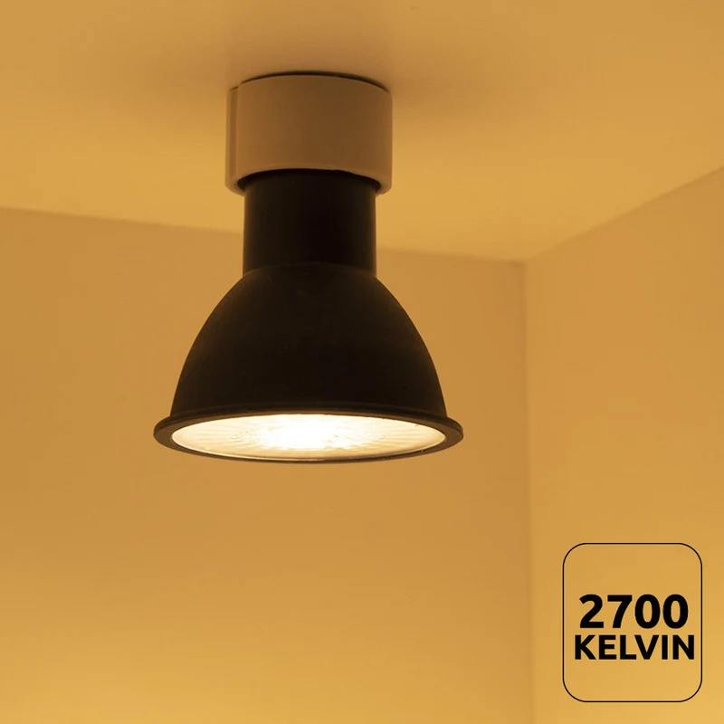Vorteilspaket | 10 Stück | LED-Spot 3W | Schwarz | GU10 | Dimmbar