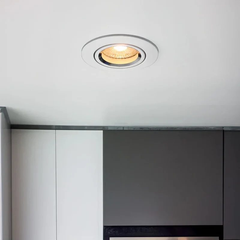 LED-Flacheinbaustrahler 6 Watt | Dimmbar | 70mm | Weiß | CCT