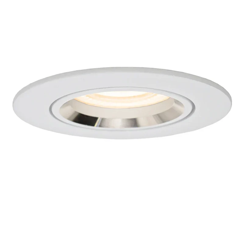 LED-Flacheinbaustrahler 6 Watt | Dimmbar | 70mm | Weiß | CCT