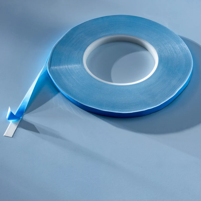 Wärmeleitendes Klebeband, doppelseitig, blau, 50m