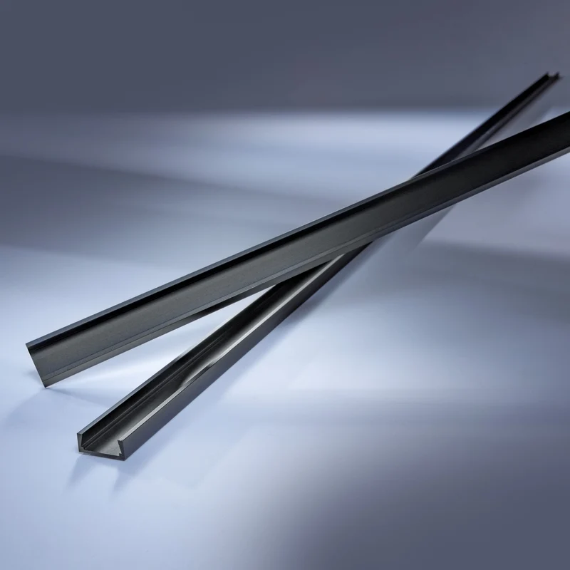 Alu-Profil, 1020mm, schwarz eloxiert