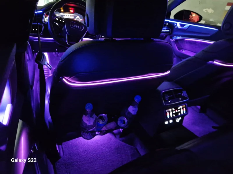 Ambientebeleuchtung für Audi A7 S7 RS7 (C8/4K) inkl. Einbau (Nachrüstung)