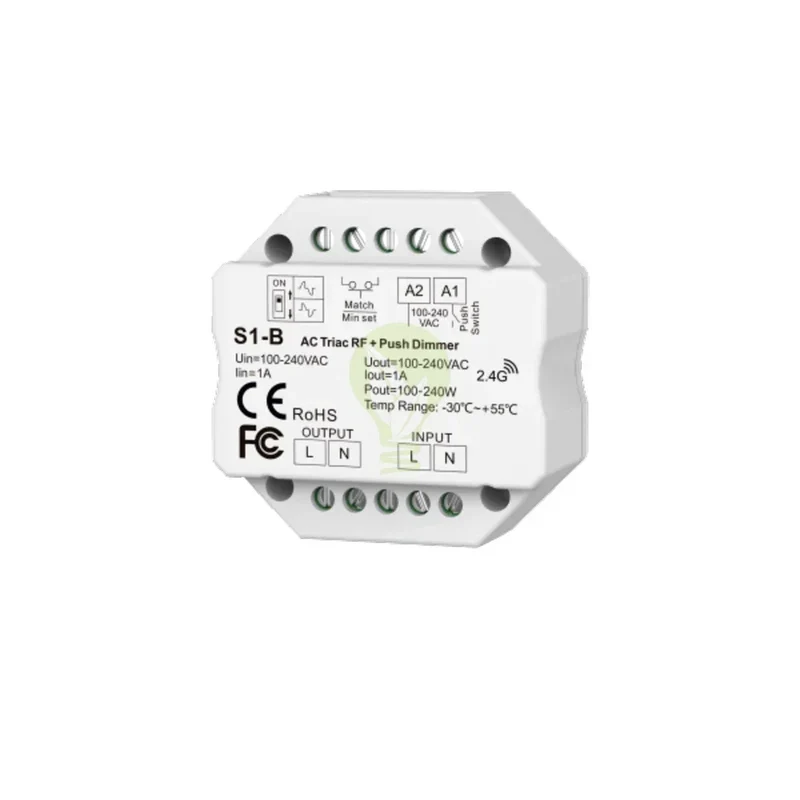 Bundle-Paket | 4X AC Triac RF Funkdimmer | 100-240V | inkl. 1X Fernbedienung