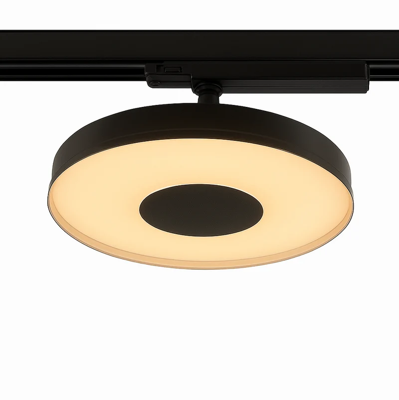 3-Phasen-Schienenleuchte UFO | GALACTIC | 30 W | CCT-Schalter | Dimmbar | Schwarz