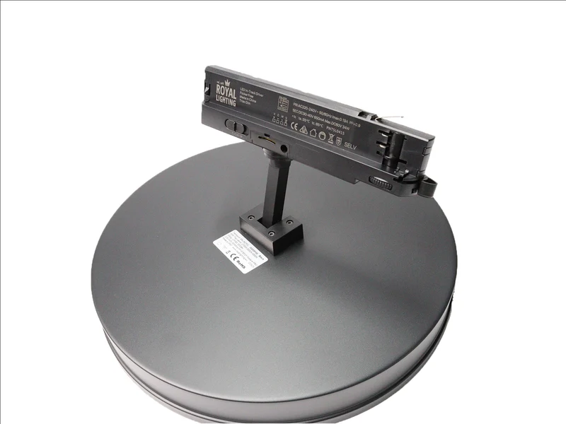 3-Phasen-Schienenleuchte UFO | GALACTIC | 30 W | CCT-Schalter | Dimmbar | Schwarz