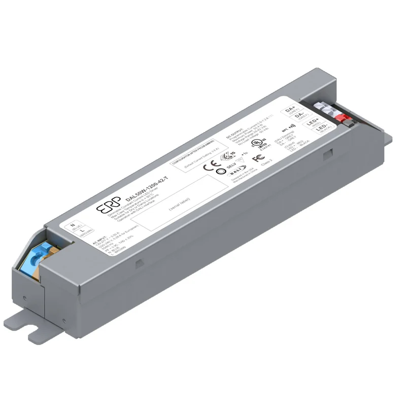 ERP Power, DAL50W-1200-42-T, 600-1200mA, DALI, Konstantstromquelle
