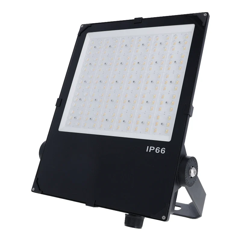 LED Industrielle Bauleuchte | Aurus | 180W, 240W, 300W Schalter | Schwarz | CCT Lichtfarbe einstellbar