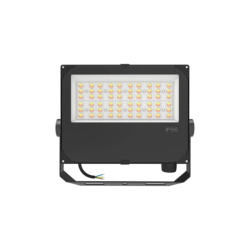 LED Industrielle Bauleuchte | Aurus | 100W, 80W, 60W Schalter | Schwarz | Einstellbare Lichtfarbe