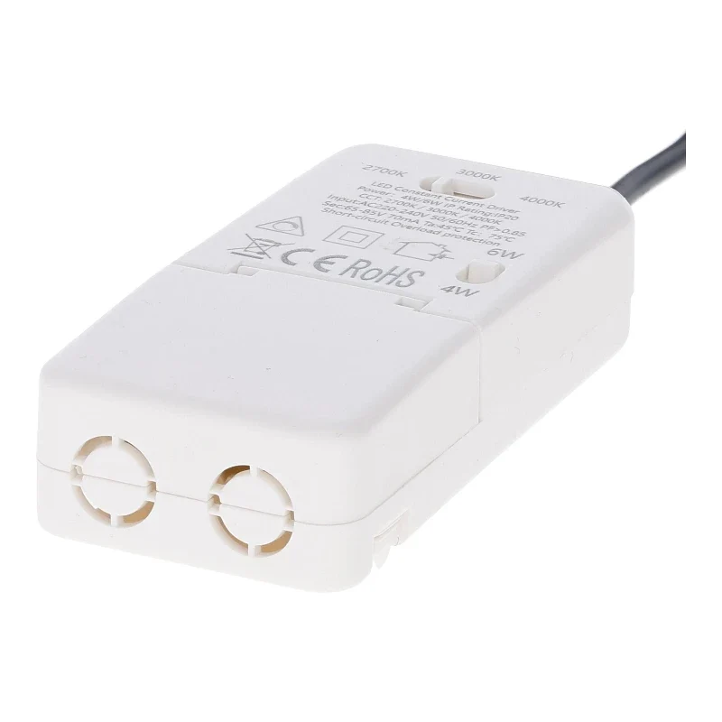 LED Einbaustrahler | VARDA | 6W | CCT Schalter | Rund | Silber | Geringe Einbautiefe