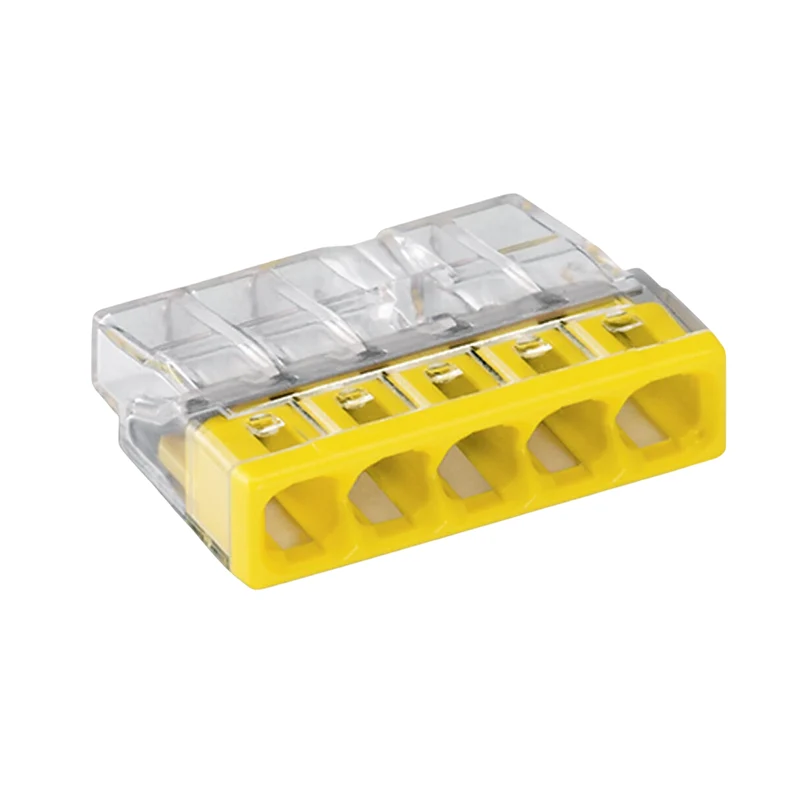 WAGO Anschlussklemme / Schweißklemme | 5-adrig | 0,2-2,5mm² | 100 Stück