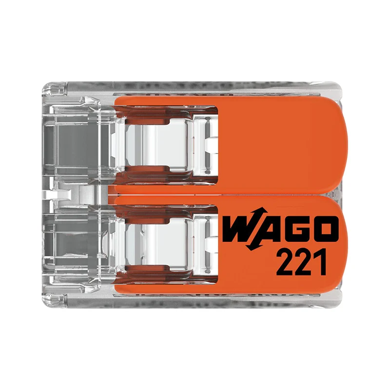WAGO Anschlussklemme / Schweißklemme | 2-adrig | 0,2-4,0mm² | 100 Stück