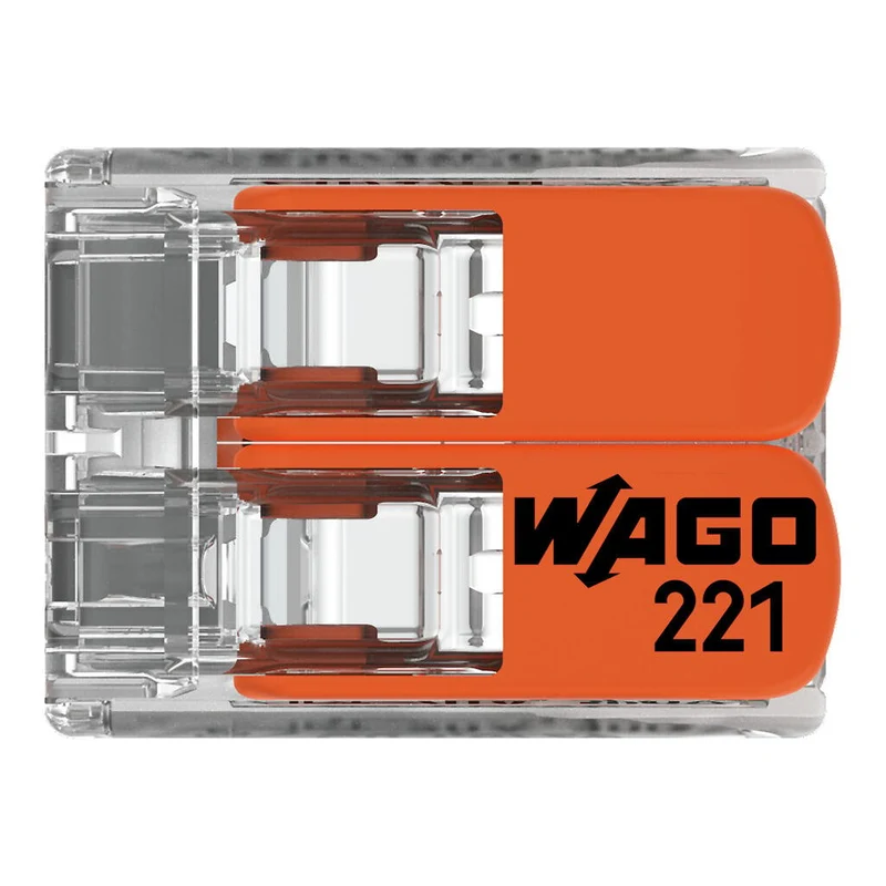 WAGO Anschlussklemme / Schweißklemme | 2-adrig | 0,2-4,0mm² | 100 Stück