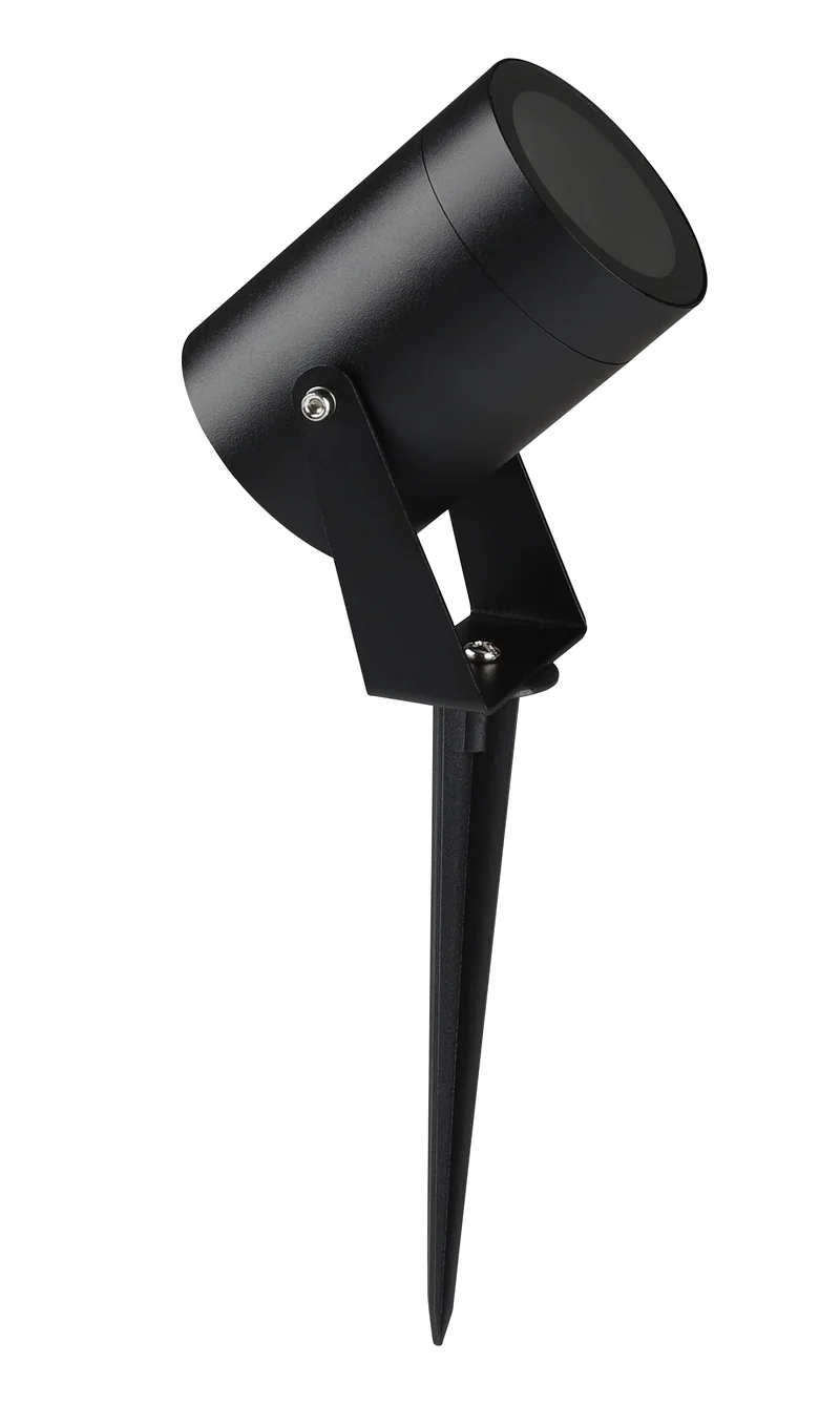 Spike-Spot | SPIKE | GU10 | IP65 | Schwarz | Rund