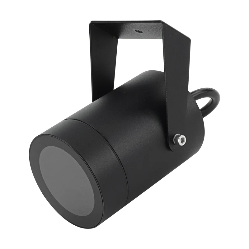 Spike-Spot | SPIKE | GU10 | IP65 | Schwarz | Rund