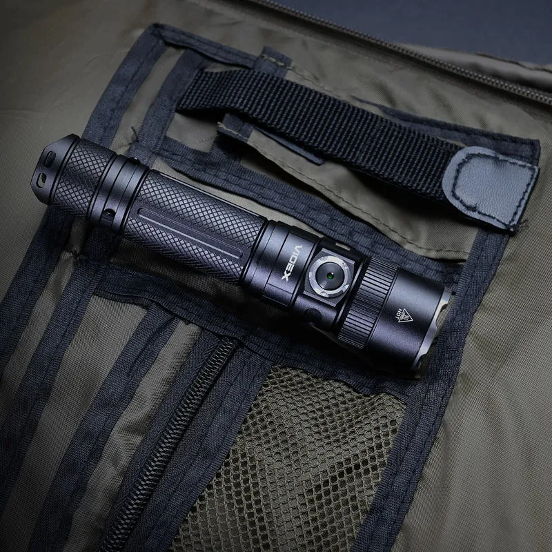 LED-Taschenlampe | Wiederaufladbar | 20W | 1500 Lumen | 5000kHz | IP67 | mit Zoomfunktion