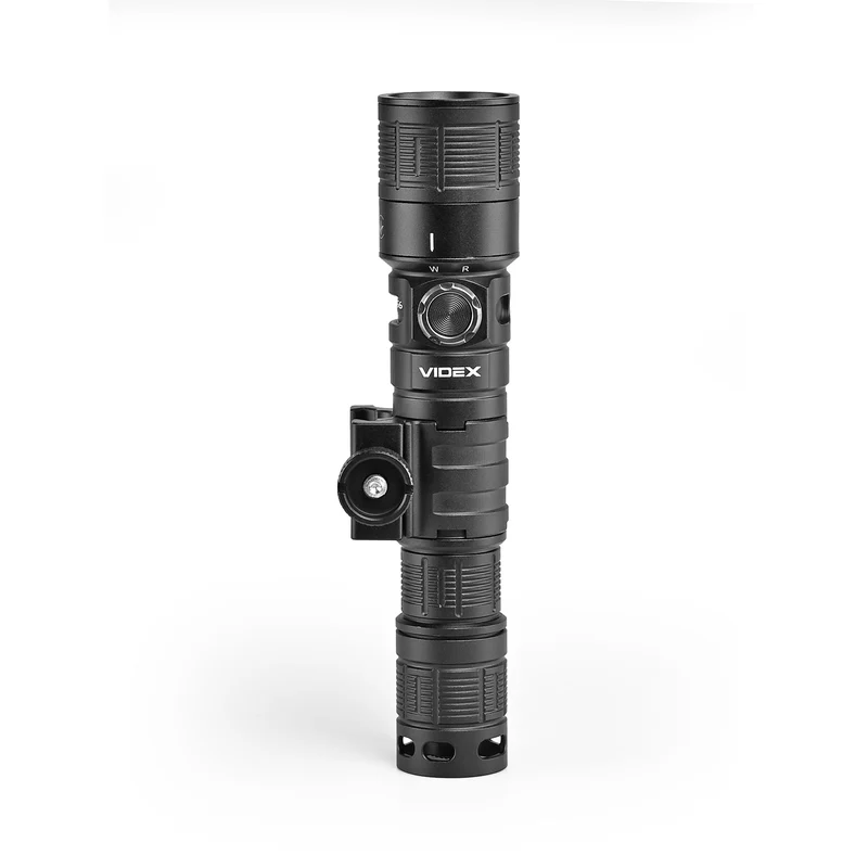 LED-Militärtaschenlampe | Wiederaufladbar | 10 W | 1000 Lumen | 5000 K | IP66 | mit Rotlichtfunktion