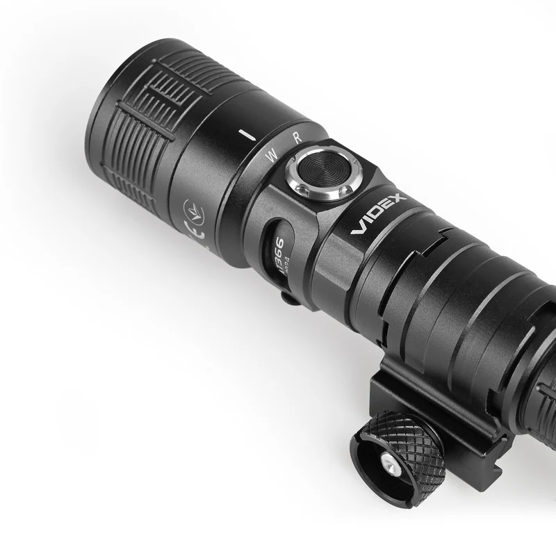LED-Militärtaschenlampe | Wiederaufladbar | 10 W | 1000 Lumen | 5000 K | IP66 | mit Rotlichtfunktion