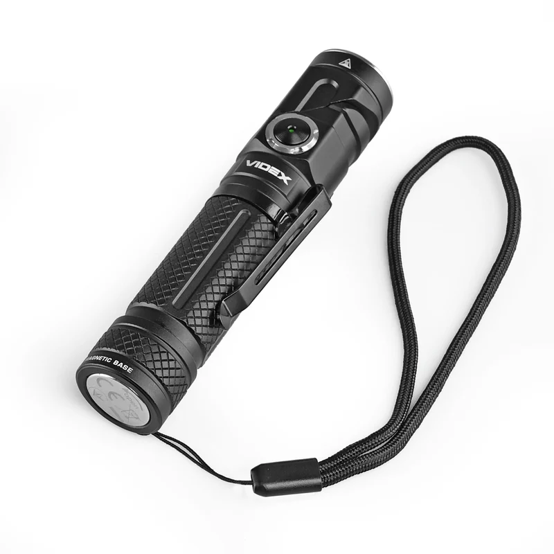 LED-Taschenlampe | Wiederaufladbar | 10 W | 1000 Lumen | 5000 K | IP66 | mit neigbarem Kopf