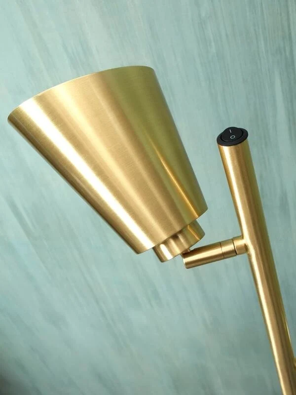 Stehleuchte Bremen Gold