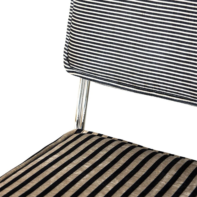 Endless dining chair: stripe, monochrome