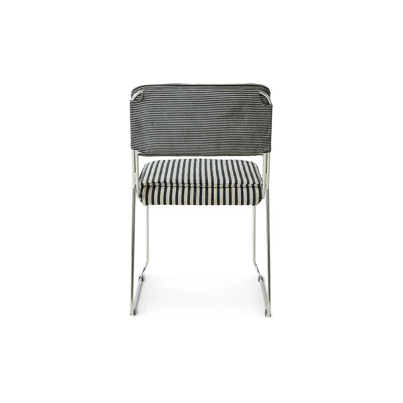 Endless dining chair: stripe, monochrome