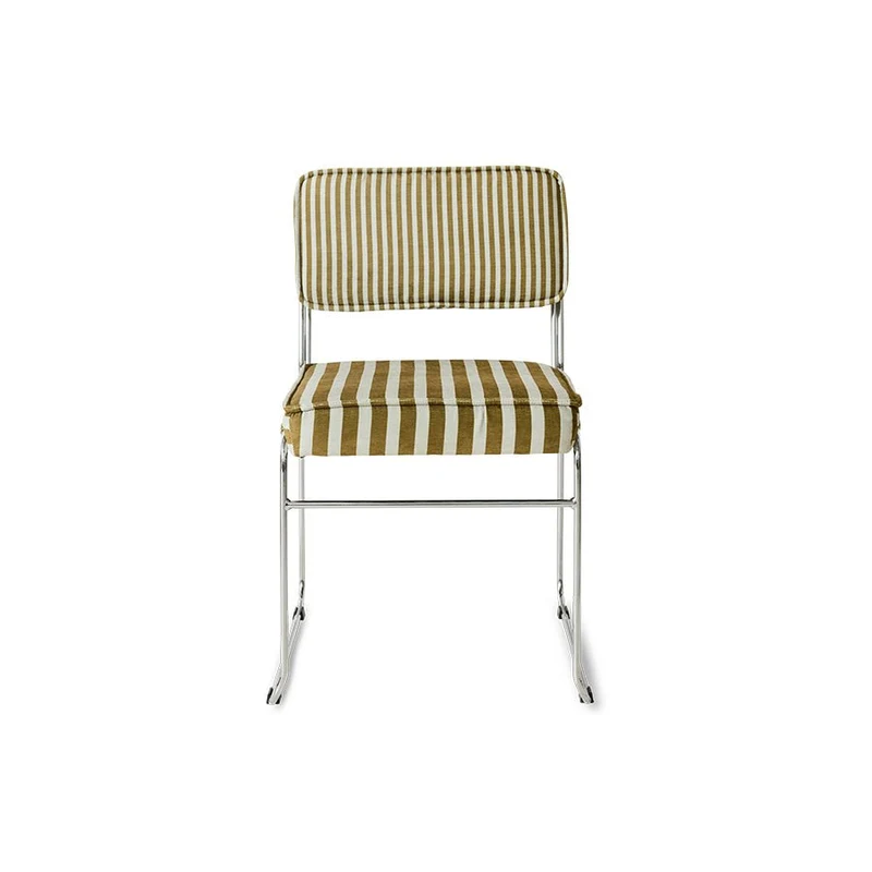 Endless dining chair: stripe, sunflower
