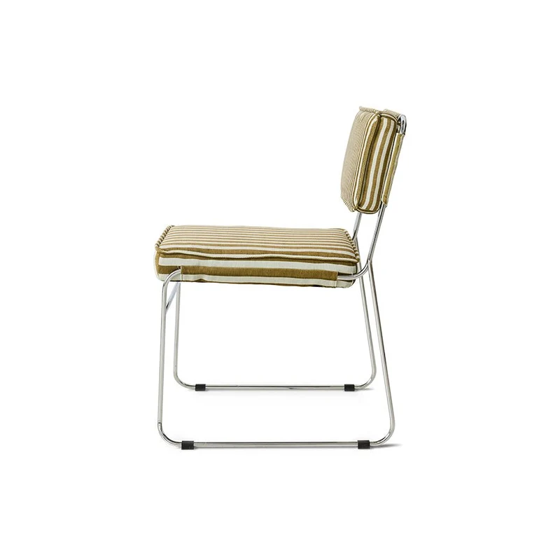 Endless dining chair: stripe, sunflower