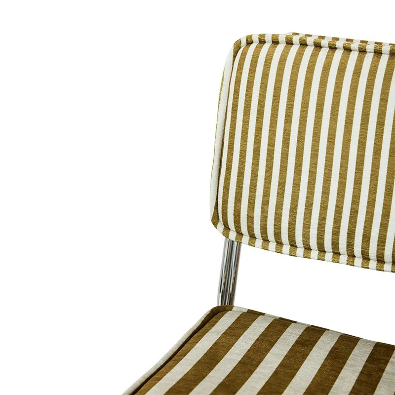 Endless dining chair: stripe, sunflower
