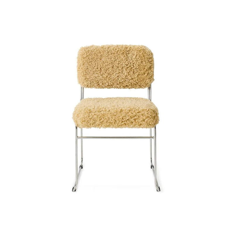 Endless dining chair: poodle, golden
