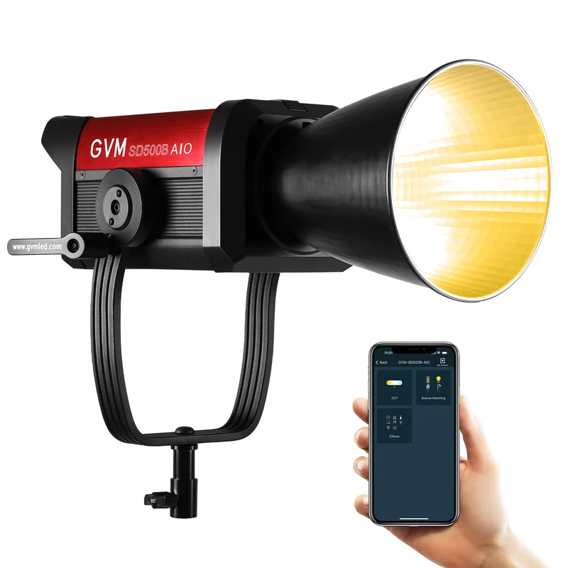 GVM SD500B AIO Bi-Color LED Monolight