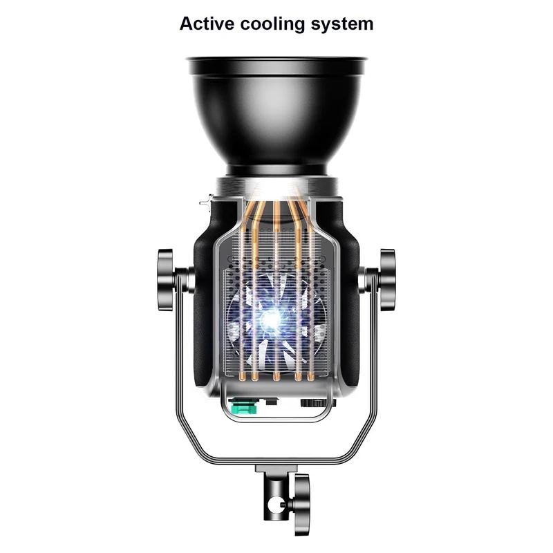 GVM 200W High Power Bi-Color LED Spotlight Light